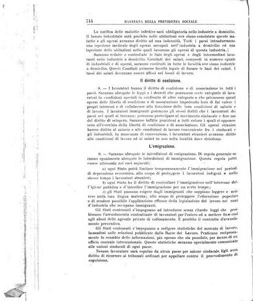 Rassegna della previdenza sociale assicurazioni e legislazione sociale, infortuni e igiene del lavoro