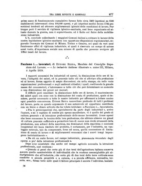 Rassegna della previdenza sociale assicurazioni e legislazione sociale, infortuni e igiene del lavoro