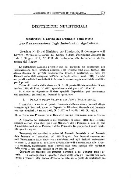 Rassegna della previdenza sociale assicurazioni e legislazione sociale, infortuni e igiene del lavoro