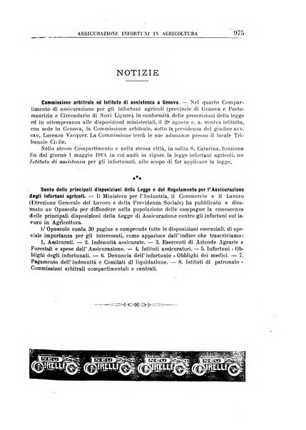 Rassegna della previdenza sociale assicurazioni e legislazione sociale, infortuni e igiene del lavoro