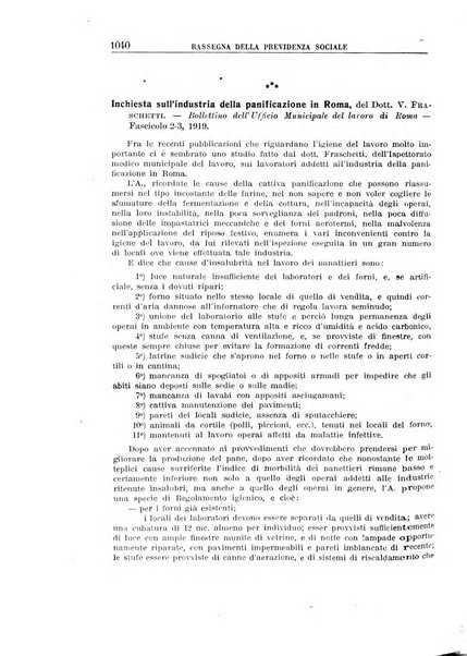 Rassegna della previdenza sociale assicurazioni e legislazione sociale, infortuni e igiene del lavoro