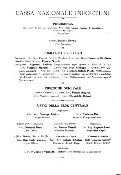 Rassegna della previdenza sociale assicurazioni e legislazione sociale, infortuni e igiene del lavoro