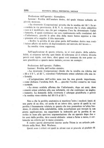 Rassegna della previdenza sociale assicurazioni e legislazione sociale, infortuni e igiene del lavoro