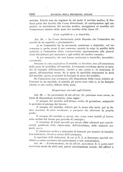 Rassegna della previdenza sociale assicurazioni e legislazione sociale, infortuni e igiene del lavoro