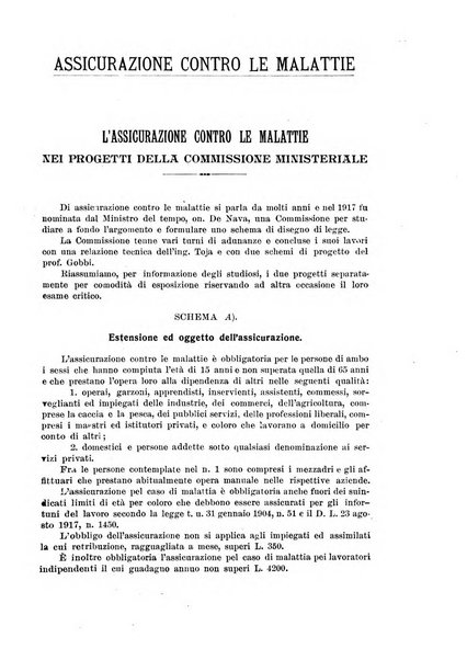 Rassegna della previdenza sociale assicurazioni e legislazione sociale, infortuni e igiene del lavoro