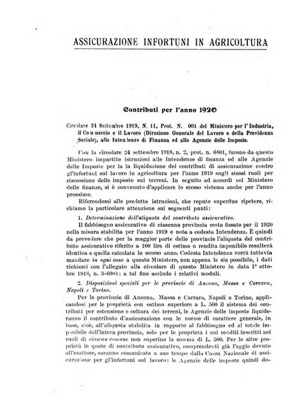 Rassegna della previdenza sociale assicurazioni e legislazione sociale, infortuni e igiene del lavoro