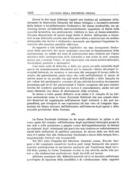 Rassegna della previdenza sociale assicurazioni e legislazione sociale, infortuni e igiene del lavoro