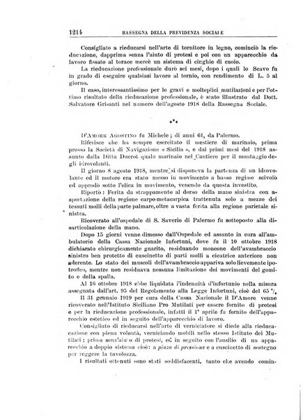 Rassegna della previdenza sociale assicurazioni e legislazione sociale, infortuni e igiene del lavoro