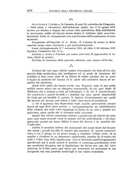 Rassegna della previdenza sociale assicurazioni e legislazione sociale, infortuni e igiene del lavoro