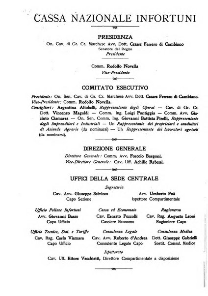 Rassegna della previdenza sociale assicurazioni e legislazione sociale, infortuni e igiene del lavoro