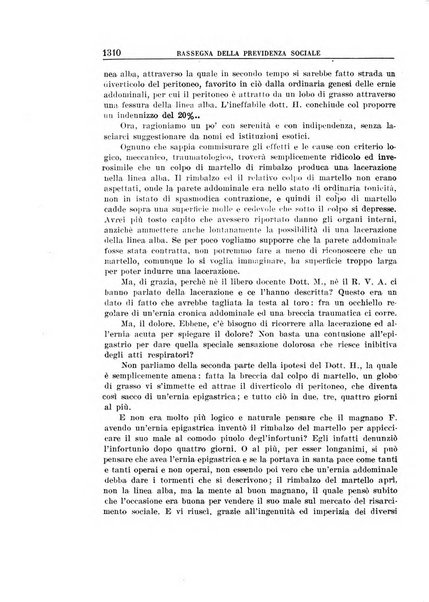 Rassegna della previdenza sociale assicurazioni e legislazione sociale, infortuni e igiene del lavoro