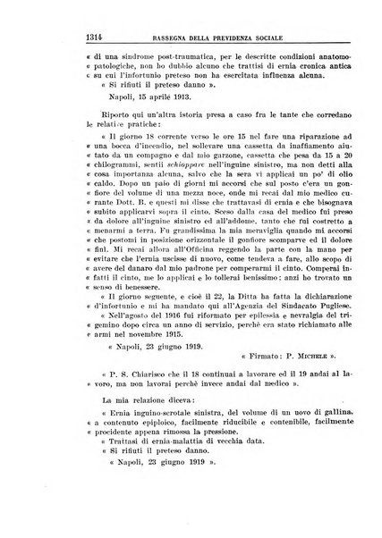 Rassegna della previdenza sociale assicurazioni e legislazione sociale, infortuni e igiene del lavoro