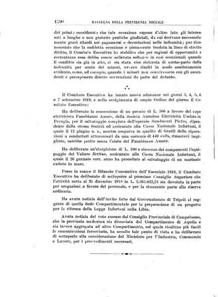 Rassegna della previdenza sociale assicurazioni e legislazione sociale, infortuni e igiene del lavoro