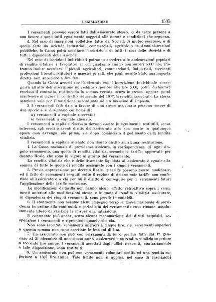 Rassegna della previdenza sociale assicurazioni e legislazione sociale, infortuni e igiene del lavoro