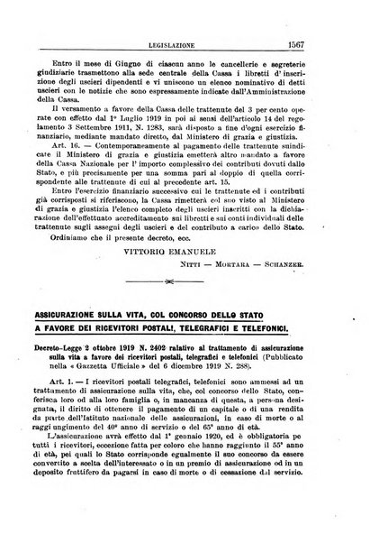 Rassegna della previdenza sociale assicurazioni e legislazione sociale, infortuni e igiene del lavoro