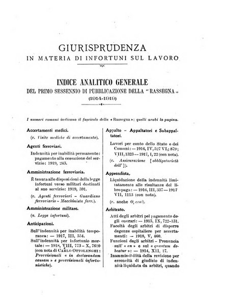 Rassegna della previdenza sociale assicurazioni e legislazione sociale, infortuni e igiene del lavoro