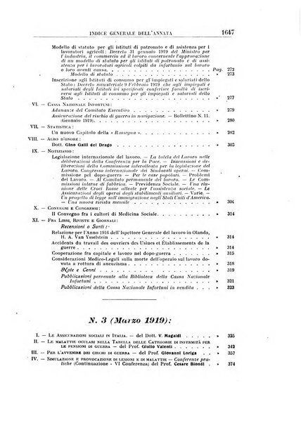 Rassegna della previdenza sociale assicurazioni e legislazione sociale, infortuni e igiene del lavoro