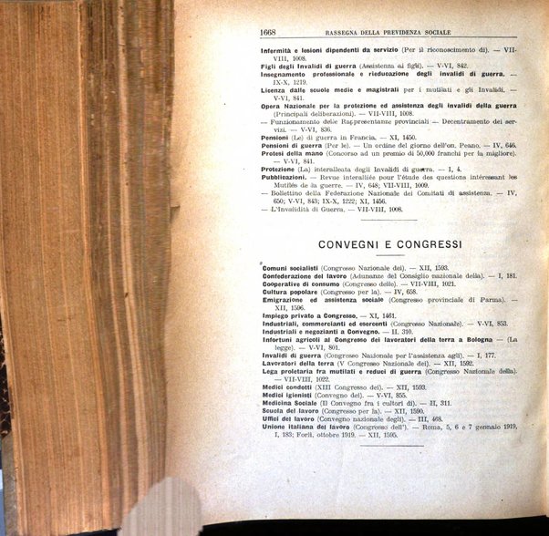 Rassegna della previdenza sociale assicurazioni e legislazione sociale, infortuni e igiene del lavoro