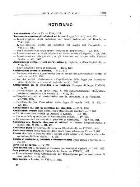 Rassegna della previdenza sociale assicurazioni e legislazione sociale, infortuni e igiene del lavoro