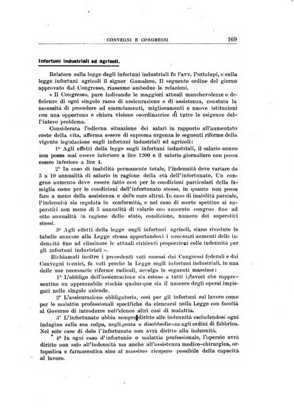 Rassegna della previdenza sociale assicurazioni e legislazione sociale, infortuni e igiene del lavoro