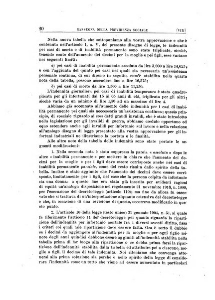 Rassegna della previdenza sociale assicurazioni e legislazione sociale, infortuni e igiene del lavoro