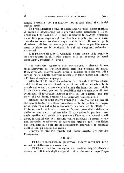 Rassegna della previdenza sociale assicurazioni e legislazione sociale, infortuni e igiene del lavoro