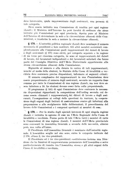 Rassegna della previdenza sociale assicurazioni e legislazione sociale, infortuni e igiene del lavoro