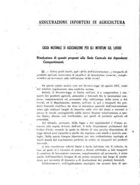 Rassegna della previdenza sociale assicurazioni e legislazione sociale, infortuni e igiene del lavoro