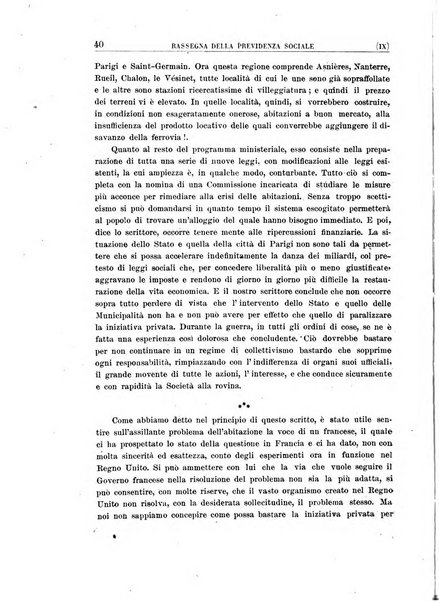 Rassegna della previdenza sociale assicurazioni e legislazione sociale, infortuni e igiene del lavoro