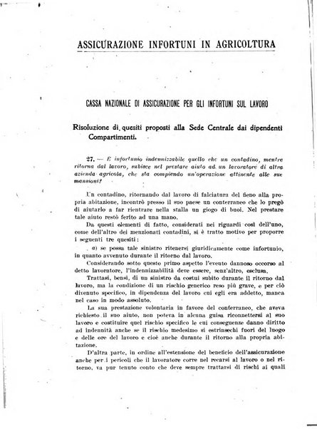 Rassegna della previdenza sociale assicurazioni e legislazione sociale, infortuni e igiene del lavoro