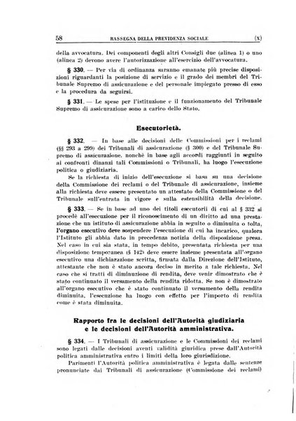 Rassegna della previdenza sociale assicurazioni e legislazione sociale, infortuni e igiene del lavoro