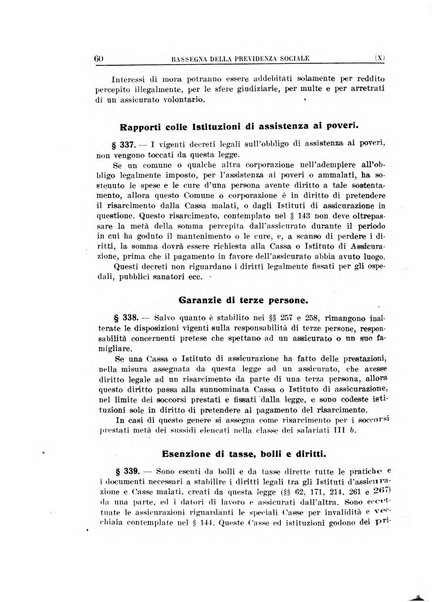 Rassegna della previdenza sociale assicurazioni e legislazione sociale, infortuni e igiene del lavoro