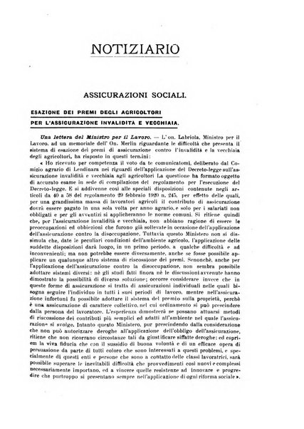 Rassegna della previdenza sociale assicurazioni e legislazione sociale, infortuni e igiene del lavoro