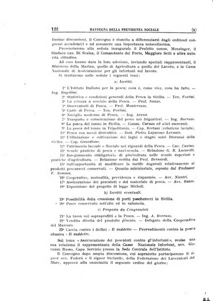 Rassegna della previdenza sociale assicurazioni e legislazione sociale, infortuni e igiene del lavoro