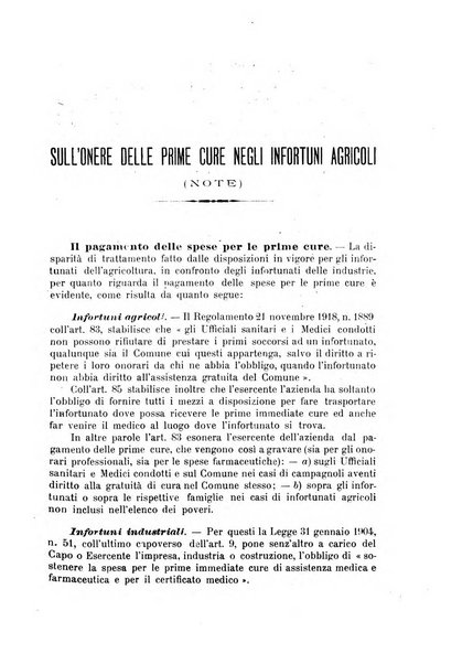 Rassegna della previdenza sociale assicurazioni e legislazione sociale, infortuni e igiene del lavoro