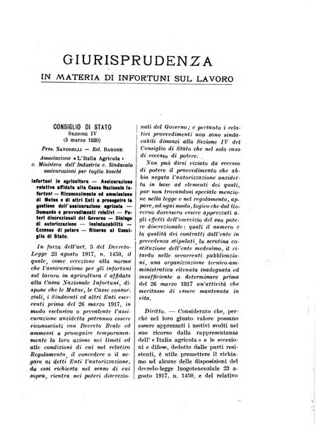 Rassegna della previdenza sociale assicurazioni e legislazione sociale, infortuni e igiene del lavoro