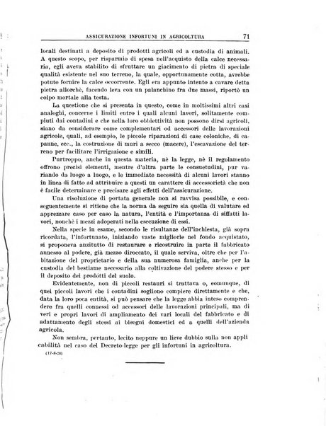 Rassegna della previdenza sociale assicurazioni e legislazione sociale, infortuni e igiene del lavoro