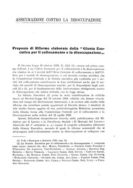 Rassegna della previdenza sociale assicurazioni e legislazione sociale, infortuni e igiene del lavoro