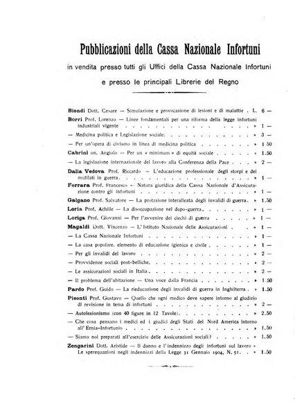 Rassegna della previdenza sociale assicurazioni e legislazione sociale, infortuni e igiene del lavoro