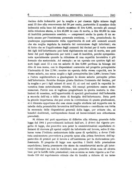 Rassegna della previdenza sociale assicurazioni e legislazione sociale, infortuni e igiene del lavoro