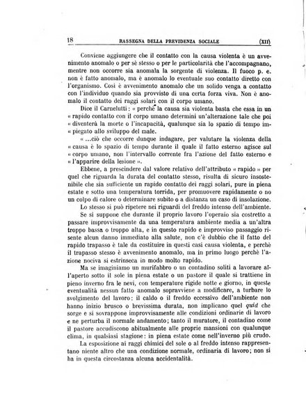 Rassegna della previdenza sociale assicurazioni e legislazione sociale, infortuni e igiene del lavoro