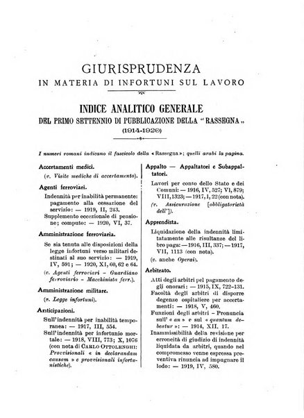 Rassegna della previdenza sociale assicurazioni e legislazione sociale, infortuni e igiene del lavoro