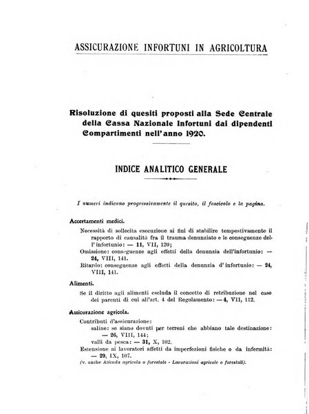 Rassegna della previdenza sociale assicurazioni e legislazione sociale, infortuni e igiene del lavoro