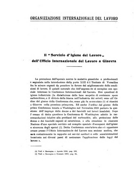 Rassegna della previdenza sociale assicurazioni e legislazione sociale, infortuni e igiene del lavoro