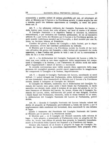 Rassegna della previdenza sociale assicurazioni e legislazione sociale, infortuni e igiene del lavoro