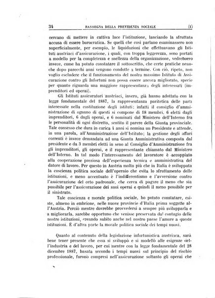 Rassegna della previdenza sociale assicurazioni e legislazione sociale, infortuni e igiene del lavoro