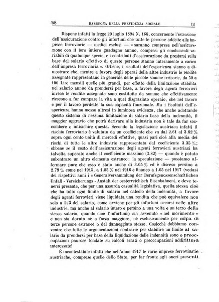 Rassegna della previdenza sociale assicurazioni e legislazione sociale, infortuni e igiene del lavoro