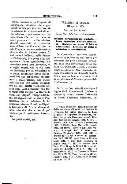 Rassegna della previdenza sociale assicurazioni e legislazione sociale, infortuni e igiene del lavoro