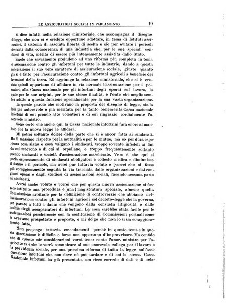 Rassegna della previdenza sociale assicurazioni e legislazione sociale, infortuni e igiene del lavoro