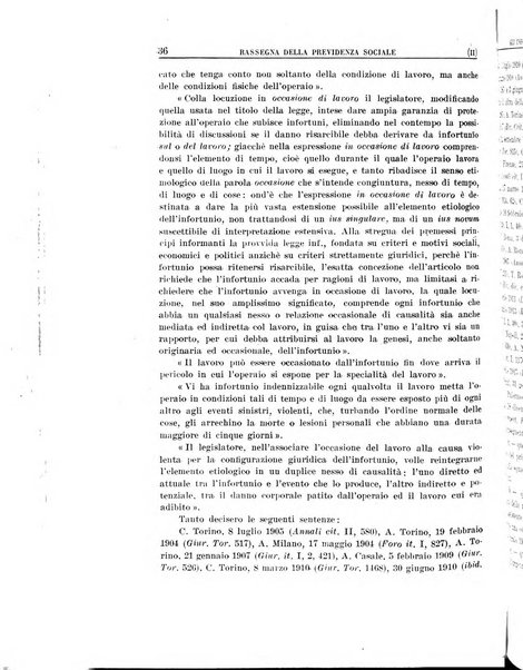 Rassegna della previdenza sociale assicurazioni e legislazione sociale, infortuni e igiene del lavoro